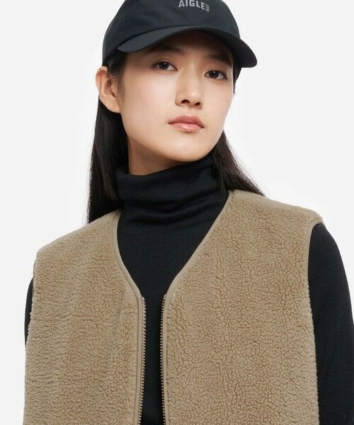 AIGLE / エーグル ダウンジャケット・ベスト | Repreve中綿インサレーション リバーシブルキルティングボアベスト | 詳細12