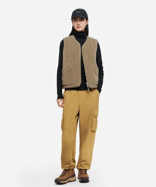 AIGLE / エーグル ダウンジャケット・ベスト | Repreve中綿インサレーション リバーシブルキルティングボアベスト | 詳細8