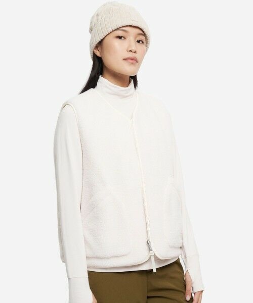 AIGLE / エーグル ダウンジャケット・ベスト | Repreve中綿インサレーション リバーシブルキルティングボアベスト | 詳細19