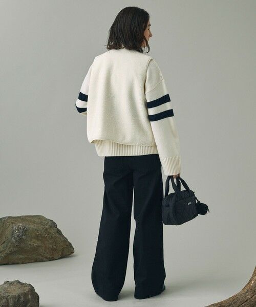 AIGLE / エーグル ダウンジャケット・ベスト | Repreve中綿インサレーション リバーシブルキルティングボアベスト | 詳細18