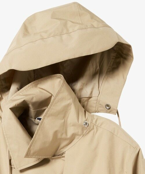 AIGLE / エーグル トレンチコート | GORE-TEX ゴアテックス 防風 防水 透湿 ミドルトレンチコート / フード取り外し可 | 詳細10