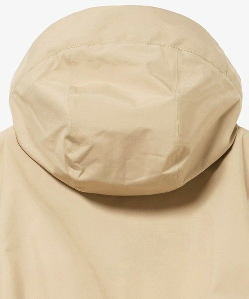 AIGLE / エーグル トレンチコート | GORE-TEX ゴアテックス 防風 防水 透湿 ミドルトレンチコート / フード取り外し可 | 詳細11