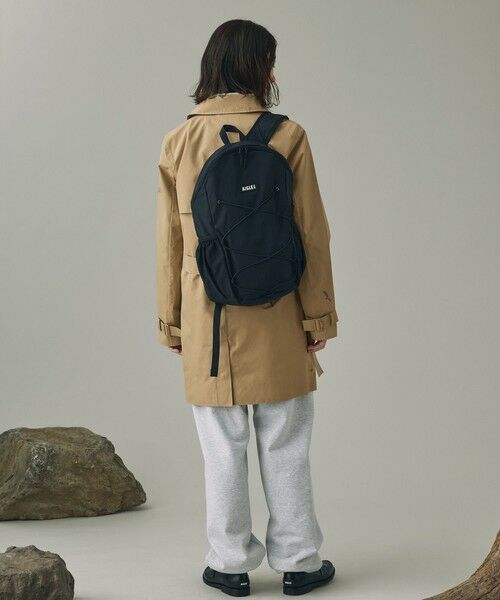 AIGLE / エーグル トレンチコート | GORE-TEX ゴアテックス 防風 防水 透湿 ミドルトレンチコート / フード取り外し可 | 詳細5