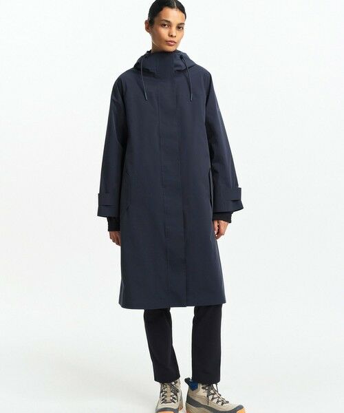 AIGLE / エーグル トレンチコート | 透湿防水 ロングトレンチコート | 詳細3