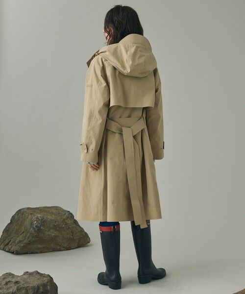 AIGLE / エーグル トレンチコート | 透湿防水 ロングトレンチコート | 詳細11