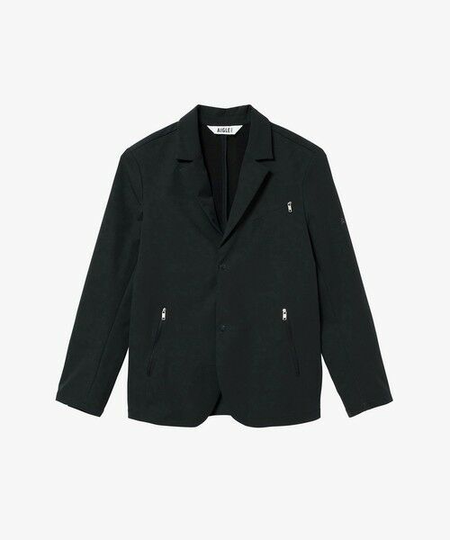 AIGLE/エーグル ソフトシェル テーラードジャケット ブラック L AIGLE/エーグル ソフトシェル テーラードジャケット ブラック L