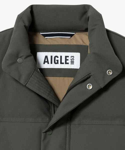 AIGLE / エーグル ダウンジャケット・ベスト | 撥水 スタンドカラージップ キルティングベスト | 詳細11