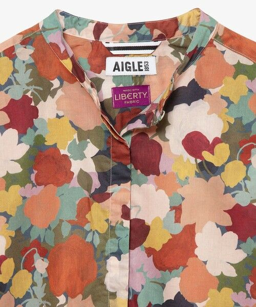 AIGLE / エーグル シャツ・ブラウス | 【LIBERTY】 ロングスリーブブラウス | 詳細7