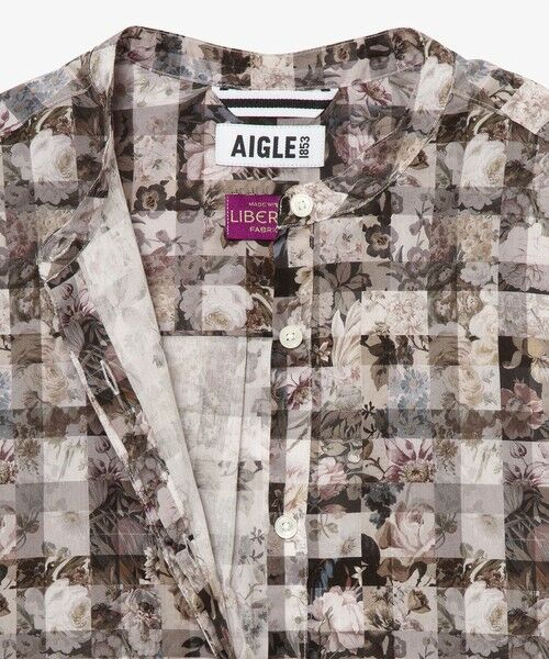 AIGLE / エーグル シャツ・ブラウス | 【LIBERTY】 ロングスリーブブラウス | 詳細18