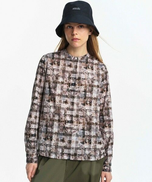 AIGLE / エーグル シャツ・ブラウス | 【LIBERTY】 ロングスリーブブラウス | 詳細9