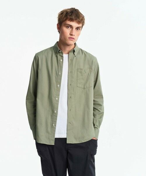AIGLE / エーグル シャツ・ブラウス | フランネルボタンダウンシャツ | 詳細3