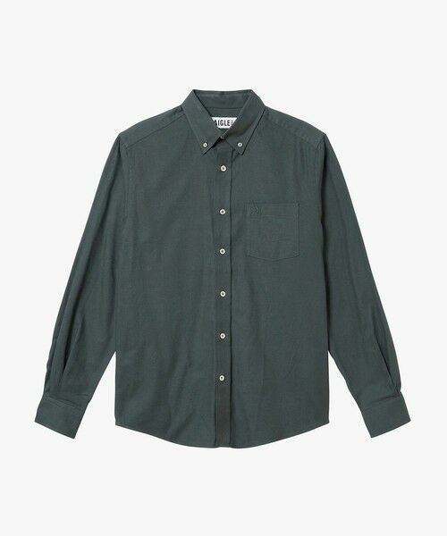 AIGLE / エーグル シャツ・ブラウス | フランネルボタンダウンシャツ | 詳細18