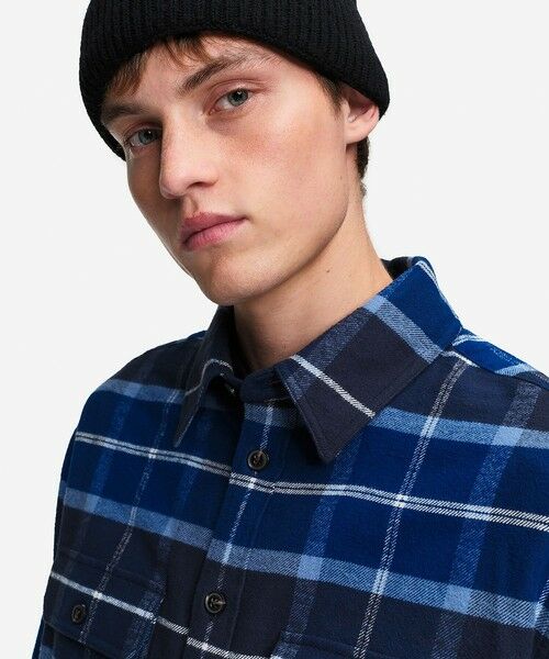 AIGLE / エーグル シャツ・ブラウス | フランネルチェックオーバーシャツ | 詳細6