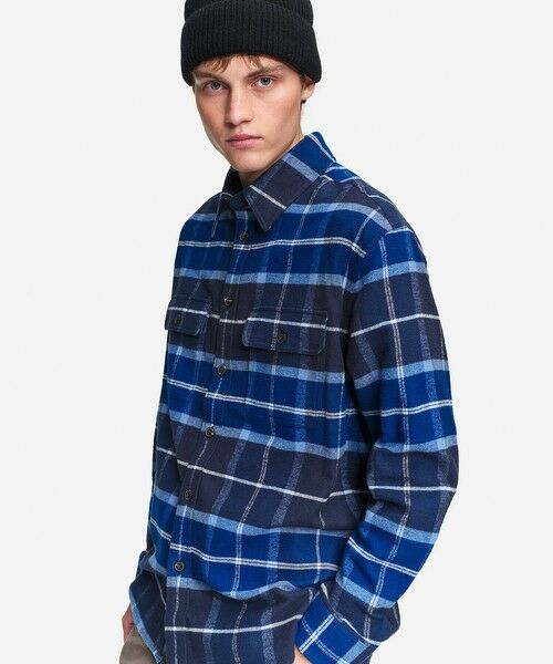 AIGLE / エーグル シャツ・ブラウス | フランネルチェックオーバーシャツ | 詳細1