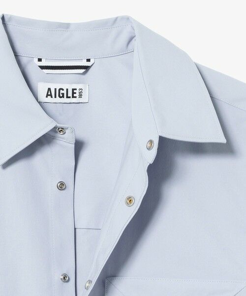 AIGLE / エーグル シャツ・ブラウス | 撥水 ジップポケットオーバーシャツ | 詳細8