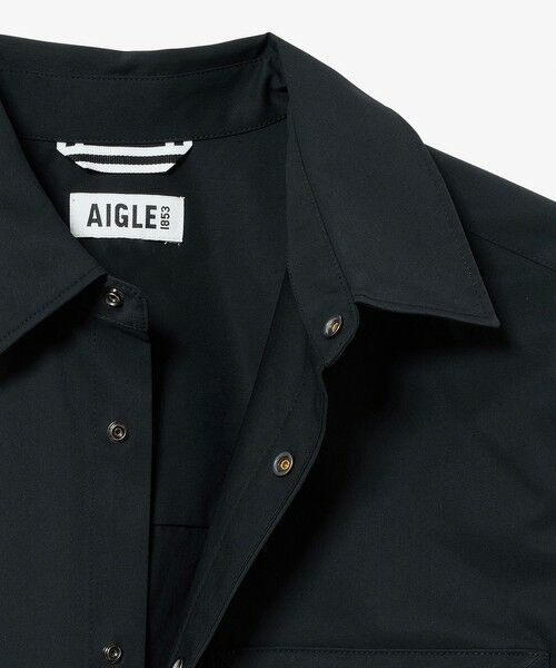 AIGLE / エーグル シャツ・ブラウス | 撥水 ジップポケットオーバーシャツ | 詳細16