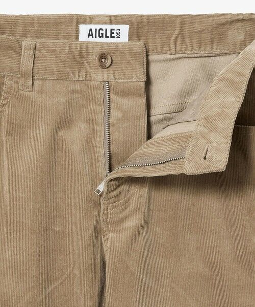 AIGLE / エーグル その他パンツ | ストレッチ テーパードコーデュロイ ワイドパンツ | 詳細4
