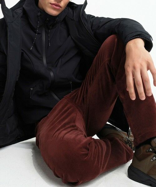 AIGLE / エーグル その他パンツ | ストレッチ テーパードコーデュロイ ワイドパンツ | 詳細13