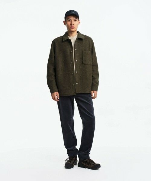 AIGLE / エーグル その他パンツ | ストレッチ テーパードコーデュロイ ワイドパンツ | 詳細14