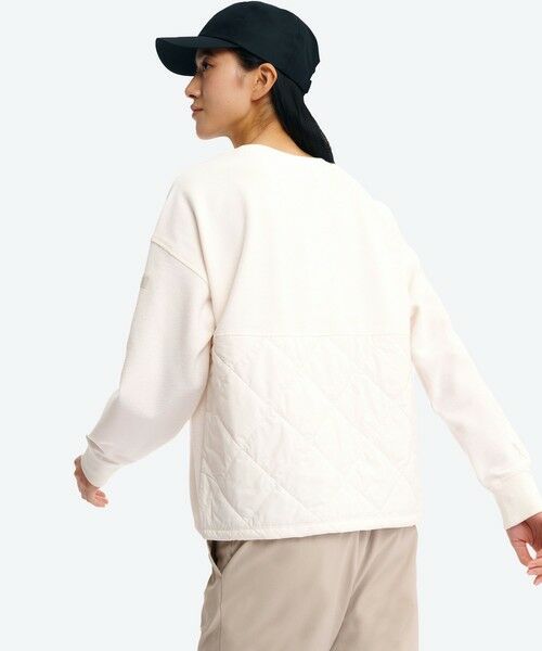 AIGLE / エーグル スウェット | ダイヤモンドキルティング ワッフルフリースプルオーバー | 詳細3