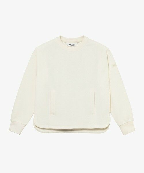 AIGLE / エーグル スウェット | ダイヤモンドキルティング ワッフルフリースプルオーバー | 詳細5