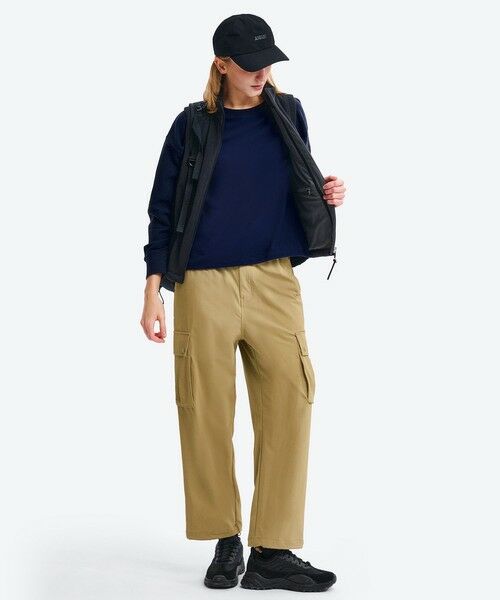 AIGLE / エーグル スウェット | ダイヤモンドキルティング ワッフルフリースプルオーバー | 詳細14