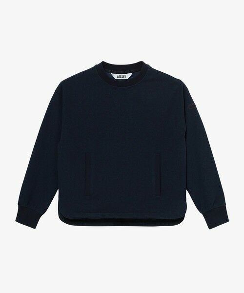 AIGLE / エーグル スウェット | ダイヤモンドキルティング ワッフルフリースプルオーバー | 詳細17