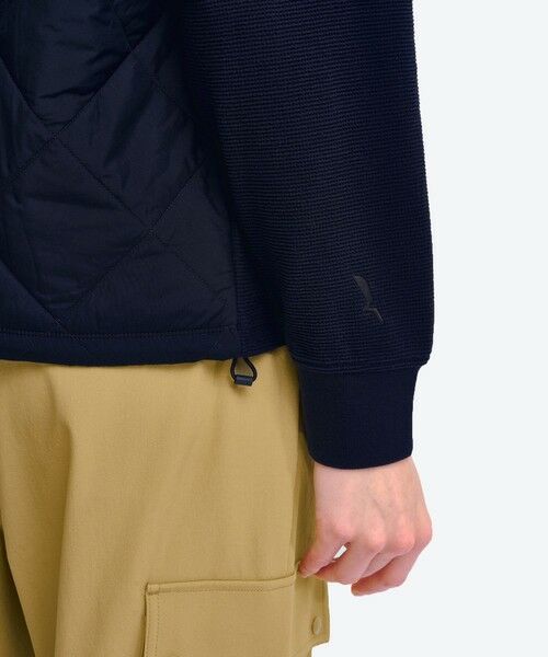 AIGLE / エーグル スウェット | ダイヤモンドキルティング ワッフルフリースプルオーバー | 詳細16