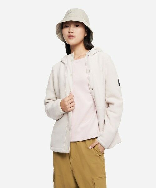 AIGLE / エーグル パーカー | ウエストドローストリングフルジップフリース | 詳細5