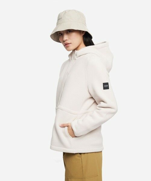 AIGLE / エーグル パーカー | ウエストドローストリングフルジップフリース | 詳細6