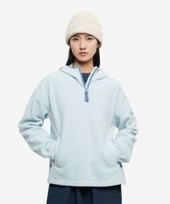 AIGLE / エーグル パーカー | ポーラーテック ハーフジップフリースパーカー / POLARTEC THERMAL PRO