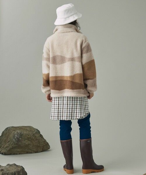 AIGLE / エーグル ブルゾン | ジップアップシェルパフリース ジップアップボアブルゾン | 詳細5