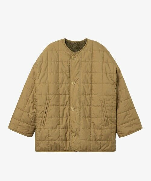 AIGLE / エーグル ブルゾン | 撥水 リバーシブル キルティングボア シェルパジャケット | 詳細5