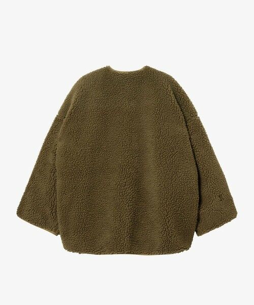 AIGLE / エーグル ブルゾン | 撥水 リバーシブル キルティングボア シェルパジャケット | 詳細8