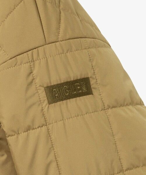 AIGLE / エーグル ブルゾン | 撥水 リバーシブル キルティングボア シェルパジャケット | 詳細9