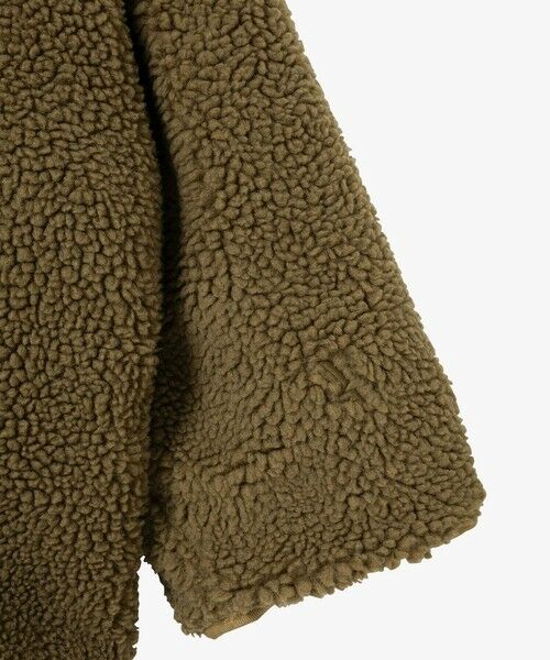 AIGLE / エーグル ブルゾン | 撥水 リバーシブル キルティングボア シェルパジャケット | 詳細15