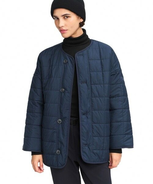 AIGLE / エーグル ブルゾン | 撥水 リバーシブル キルティングボア シェルパジャケット | 詳細20