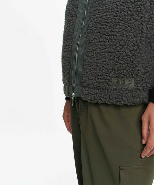AIGLE / エーグル ダウンジャケット・ベスト | ノースリーブフルジップボアフリースベスト | 詳細5