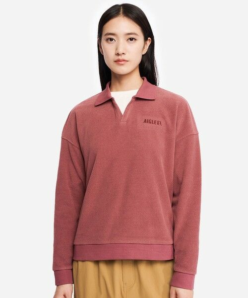 AIGLE / エーグル スウェット | POLARTEC THERMAL PRO ポーラーテック ポロフリース | 詳細17