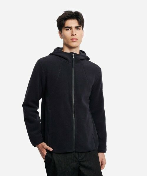 AIGLE/エーグル OLARTEC Classic 200 ポーラーテック フルジップ フリースパーカー ブラック M