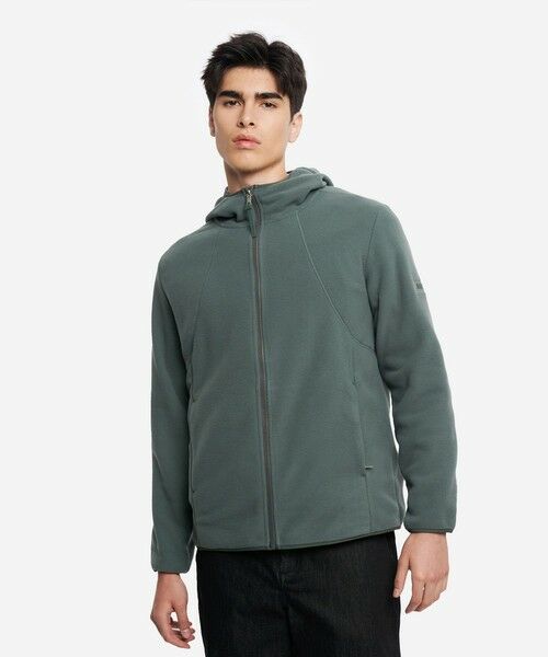 AIGLE / エーグル パーカー | OLARTEC Classic 200 ポーラーテック フルジップ フリースパーカー | 詳細4