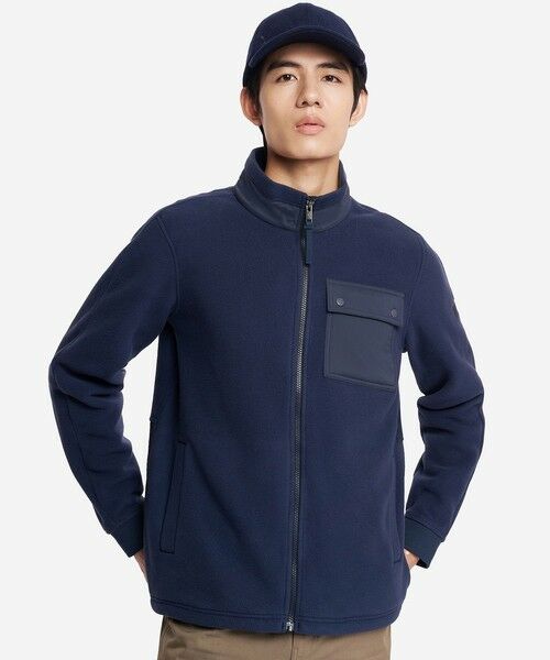 AIGLE/エーグル olartec Thermal Pro ポーラーテック フリースブルゾン ダークネイビー S AIGLE/エーグル olartec Thermal Pro ポーラーテック フリースブルゾン ダークネイビー S