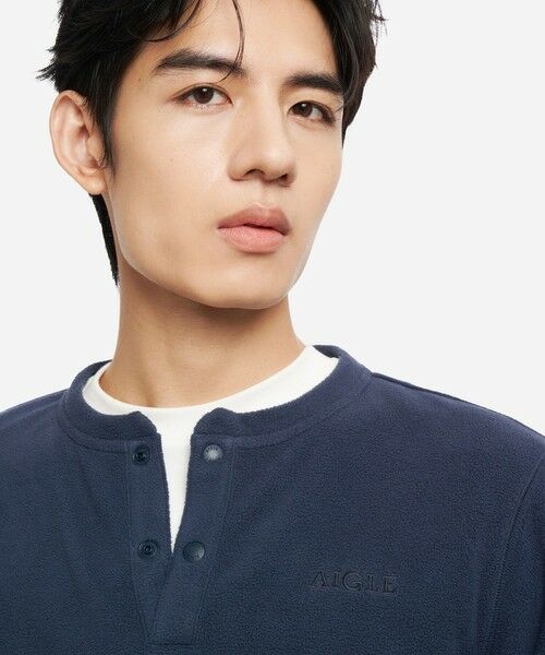 AIGLE / エーグル スウェット | ポーラーテック ハーフプラケットフリース | 詳細3