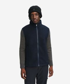 AIGLE / エーグル ダウンジャケット・ベスト | メリノウールブレンド スタンドカラーフリースベスト T-KIT