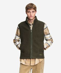 AIGLE / エーグル ダウンジャケット・ベスト | メリノウールブレンド スタンドカラーフリースベスト T-KIT