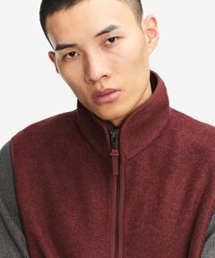 AIGLE / エーグル ダウンジャケット・ベスト | メリノウールブレンド スタンドカラーフリースベスト T-KIT