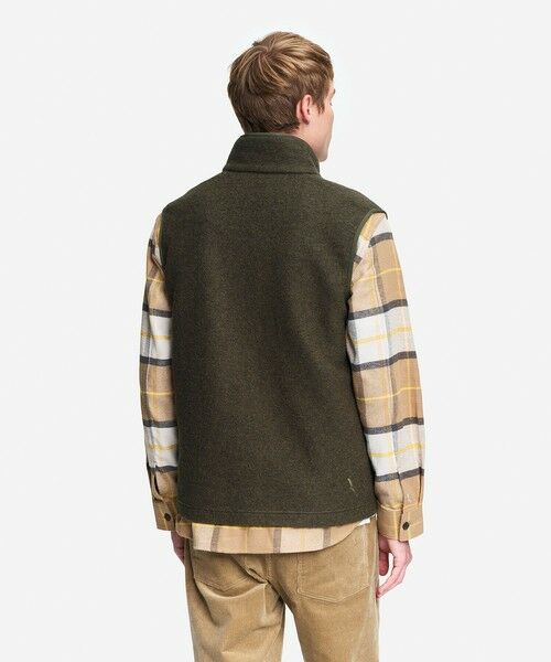 AIGLE / エーグル ダウンジャケット・ベスト | メリノウールブレンド スタンドカラーフリースベスト T-KIT | 詳細10