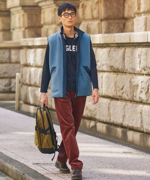 AIGLE / エーグル ダウンジャケット・ベスト | リバーシブルフリースベスト T-Kit 2WAY | 詳細7