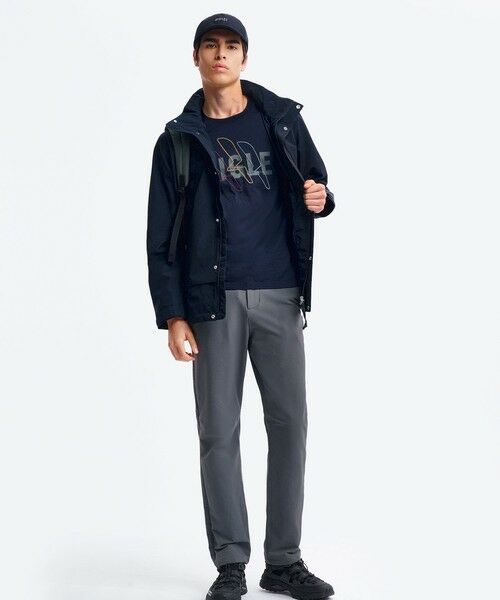 AIGLE / エーグル Tシャツ | 吸水速乾 抗菌防臭 ロゴプリントTシャツ | 詳細1