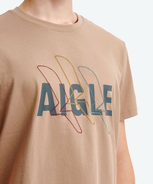 AIGLE / エーグル Tシャツ | 吸水速乾 抗菌防臭 ロゴプリントTシャツ | 詳細10